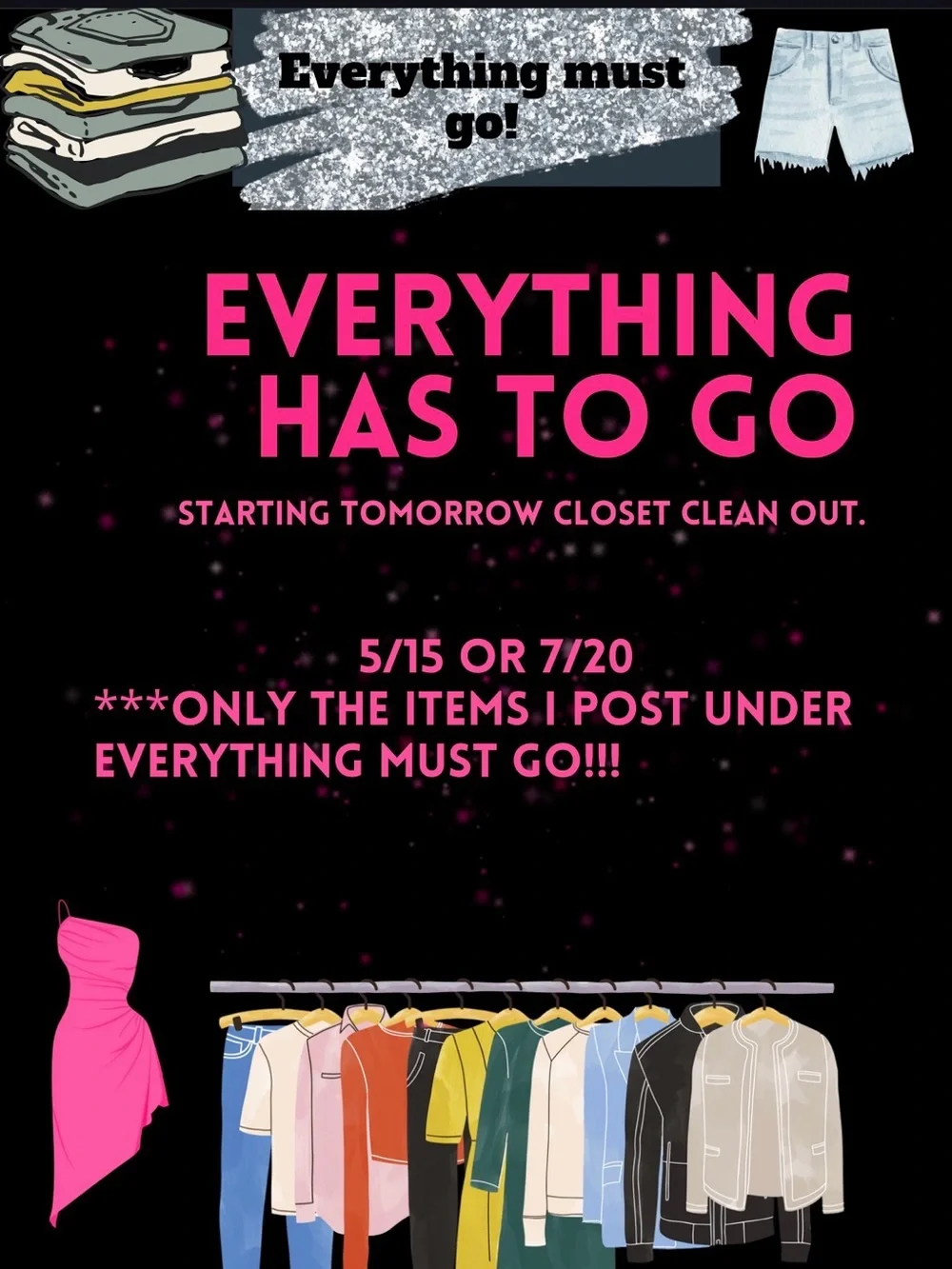 Everything must go!!!